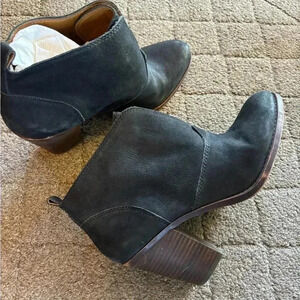 Lucky Brand Black Ankle Boots